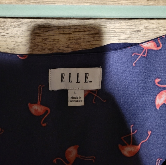 Elle flamingo sundress, size L - Picture 4 of 4